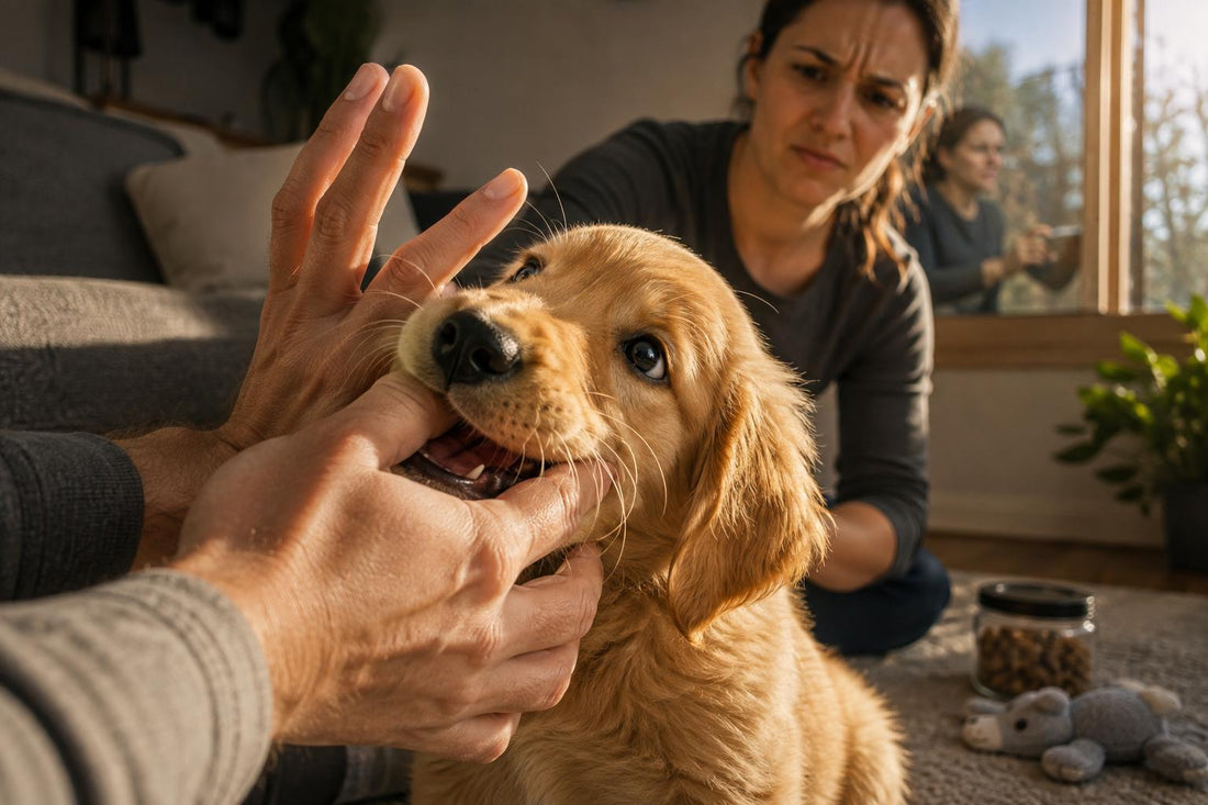 EL ERROR QUE ESTÁS COMETIENDO SI JUEGAS CON LAS MANOS Y TU CACHORRO MUERDE