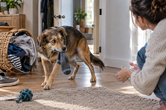 TU PERRO NO ROBA TU ROPA POR SER “MALO”: ESTO PODRÍA ESTAR DICIÉNDOTE