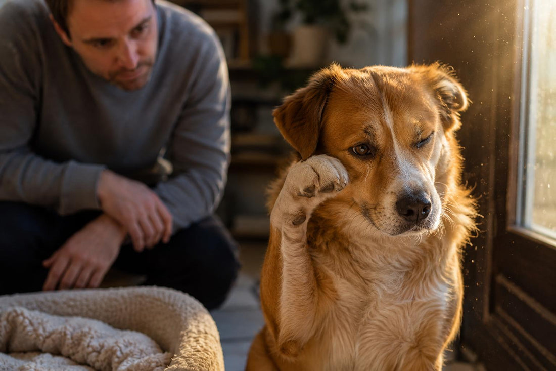 ¿TU PERRO PARECE DORMIDO? ESTAS SEÑALES PODRÍAN REVELAR MOLESTIAS EN SUS OJOS