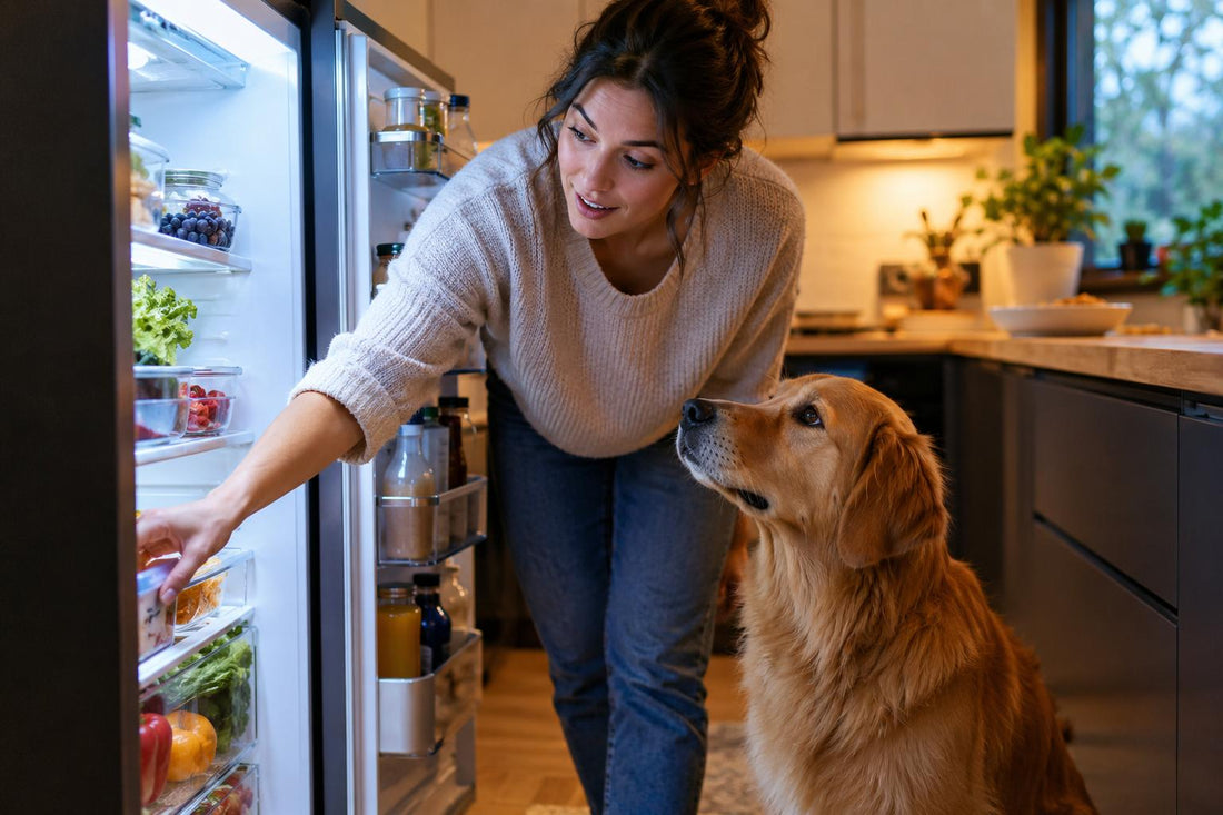 ESTÁS ENTRENANDO A TU PERRO CADA VEZ QUE ABRES EL FRIGORÍFICO SIN SABERLO