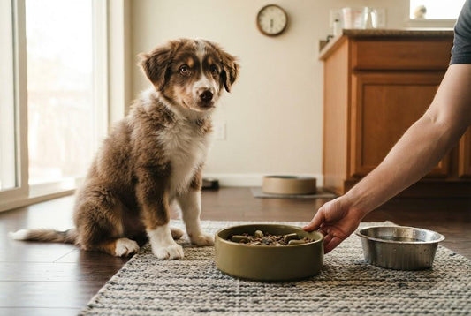 EL TRUCO QUE HARÁ QUE TU CACHORRO COMA BIEN DESDE EL PRIMER DÍA
