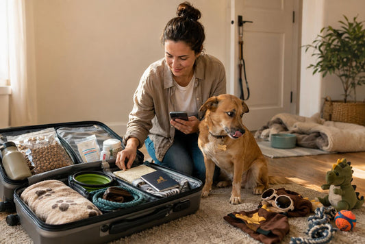 LA SEÑAL QUE CASI TODOS IGNORAN AL PREPARAR LA MALETA DE SU PERRO