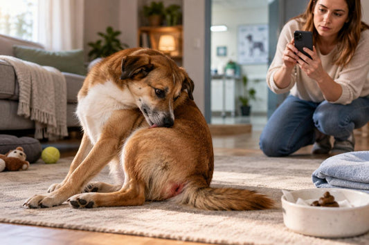 ¿TU PERRO SE ARRASTRA POR EL SUELO? ESTAS PISTAS REVELAN CUÁNDO PREOCUPARTE