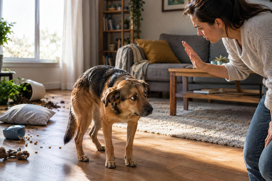 ¿TU PERRO SABE QUE HA HECHO UNA TRAVESURA O TEME TU ENFADO?