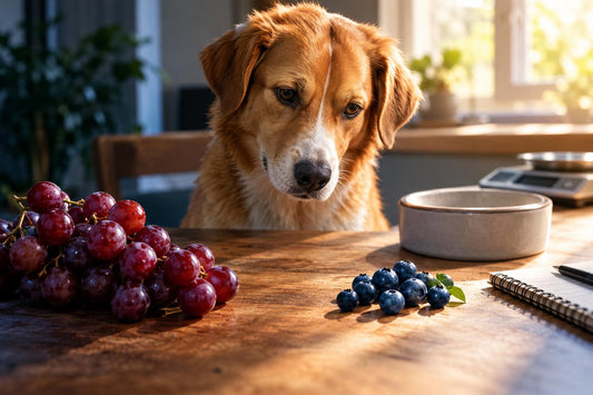 UVAS O ARÁNDANOS: EL PELIGRO OCULTO QUE PUEDE AFECTAR A TU PERRO