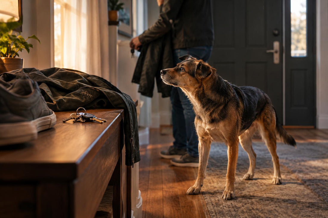 ¿TU PERRO SE ALTERA AL VER LAS LLAVES? LA SEÑAL EMPIEZA MUCHO ANTES