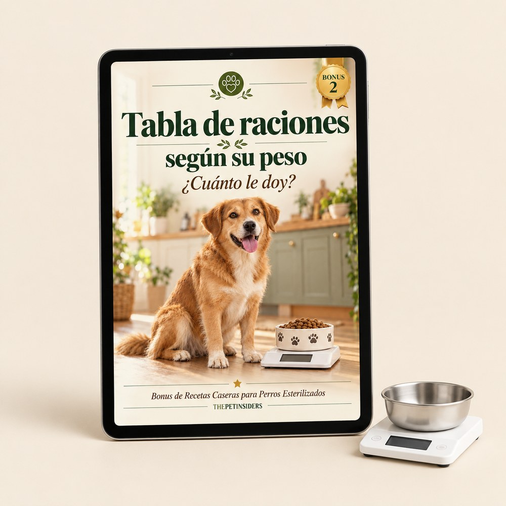 Tabla de raciones según su peso