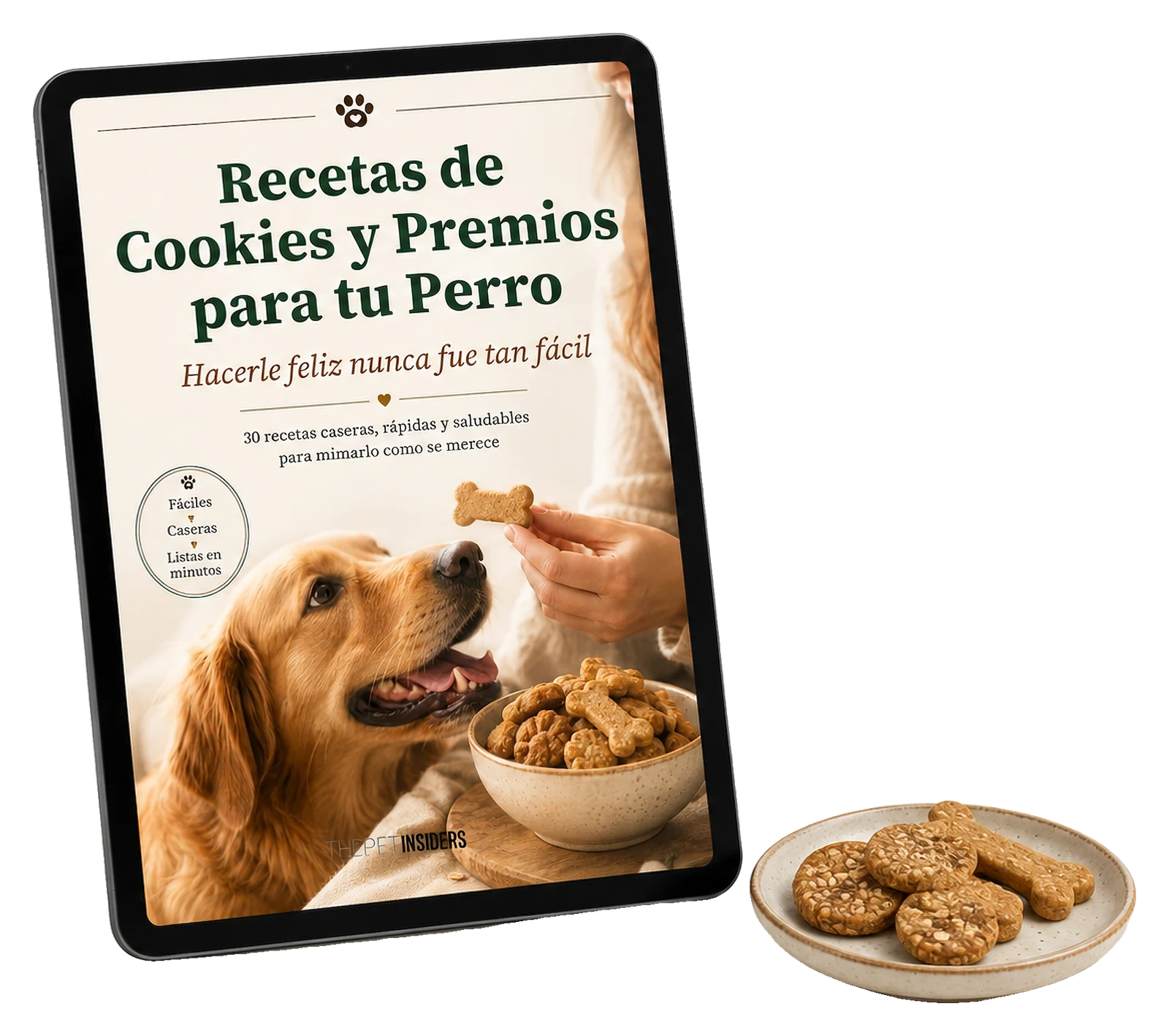 Ebook Recetas de Cookies y Premios para tu Perro en una tableta