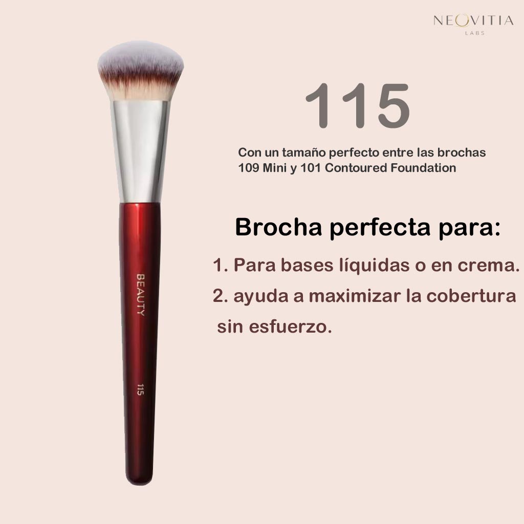 BK Beauty - Brocha para base de Maquillaje ES