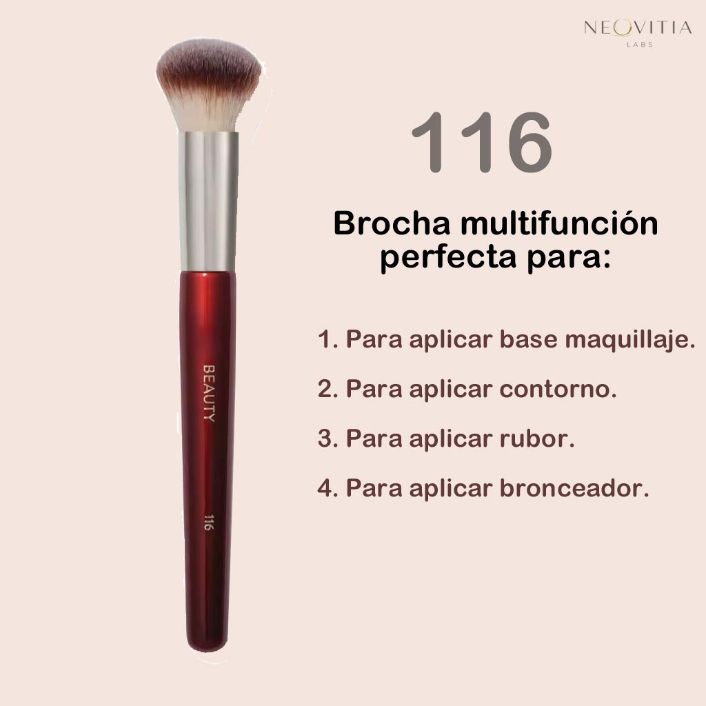 BK Beauty - Brocha para base de Maquillaje ES